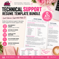 Technical Support Resume Template | ATS Friendly