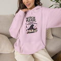 Witch Please I Work From Home Hoodie - Cute Witch Coffee Sweatshirt