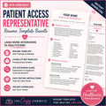Patient Access Representative Resume Template | ATS-Friendly