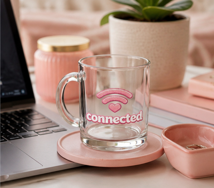 Connected Heart Mug